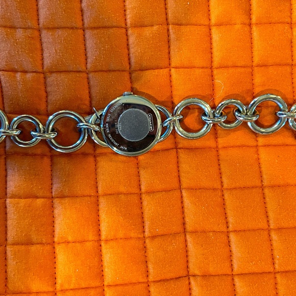 Women’s Silver Link Coach Watch - Picture 5 of 6